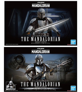 万代1/12星球大战 曼达洛人 贝斯卡金属盔甲 普通61796电镀61797