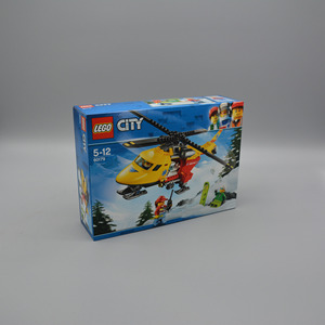 乐高积木lego城市系列救护直升机60179 儿童拼装玩具男孩子