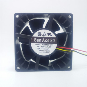 Sanyo三洋 8038 8CM 9G0812G1D011 12V 1.1A 3线 山特UPS专用风扇