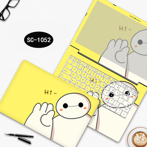 sus 华硕v555u a555l电脑贴膜f555lj免修剪笔记本外壳贴纸156.