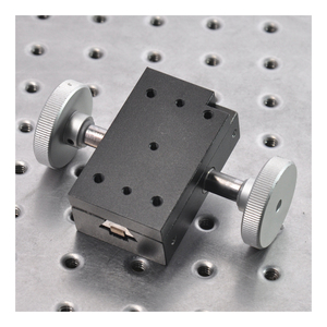 y轴40*65mm台面手动精密齿条齿轮燕尾槽滑台 拆机