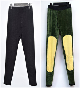 包邮21年依曼雅男士500g中厚艾草 蚕丝护膝色拉姆保暖裤81726棉裤