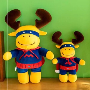 超级驼鹿【现货速发】成龙历险记周边 娃娃发声新款玩偶公仔礼物