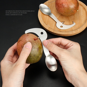 百香果开果器加厚独立包装勺子猕猴桃开果器工具切水果分割开口器