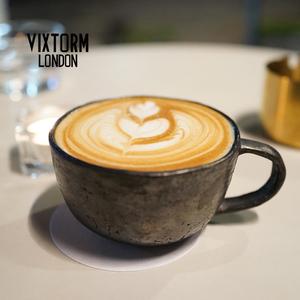 英国VIXTORM BKBW项目麦宿手工西藏黑陶柴烧咖啡杯茶杯 伴手礼