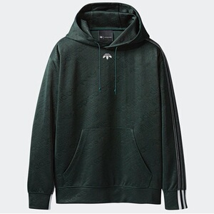 adidas 三叶草 alexander wang jaquard 亚历山大王 帽衫 cg1996
