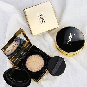 ysl/圣罗兰杨树林羽毛气垫蕾丝粉底bb霜控油遮瑕持久b10b20b30