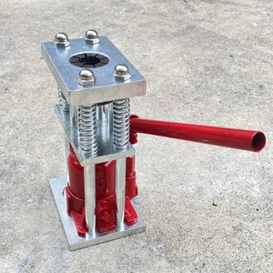 农用液压千斤顶压管机喷雾器胶管专用快速接管机手动锁管压套机