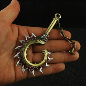 守望先锋武器周边 路霸土著战士合金模型守望屁股合金玩具12cm