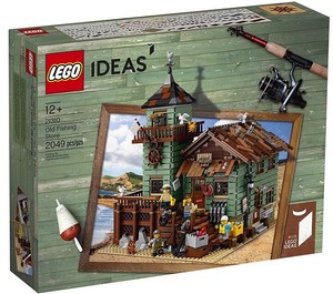 全新 LEGO乐高积木 21310 IDEAS系列 老渔屋 渔夫小屋 绝版玩具