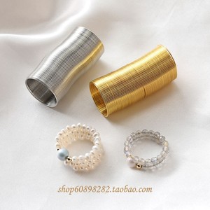 不锈钢记忆钢丝钢线手串diy串珠子戒指戒圈手作材料配件饰品