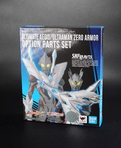 万代现货 魂限定 shf 赛罗 艾克斯 究极铠甲装甲 帕拉吉之盾 手办