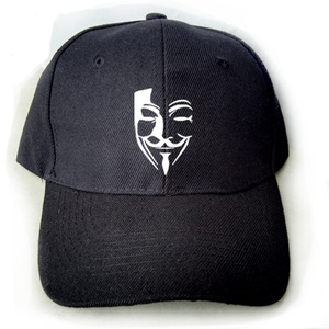 电脑 网络 黑客 hacker 匿名 anonymous 面具 可定制 帽子 帽
