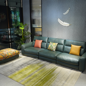 香河家具城 沙发科技布艺沙发 现代简约直排沙发 汇美a雅斯佩尔