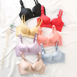 火狐狸内衣女旗舰店官方正品幸福无钢圈小胸聚拢金狐狸内衣正版
