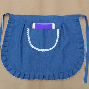 围裙家用厨房加厚纯棉