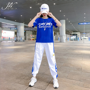 鬼步舞衣服套装女休闲