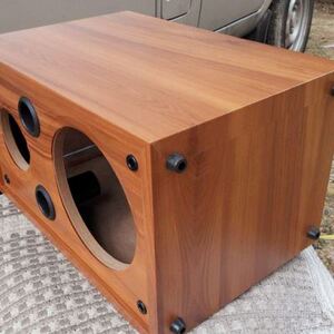 65寸2分频空音箱 diy音箱空箱体 木质无源音响 订做 4寸5寸6寸孔