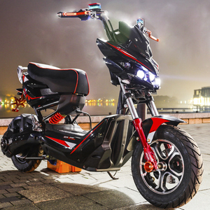 战狼电动车x战警电瓶车电摩72v踏板极客电动摩托车男高速新款改装