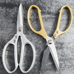 符合人体力学设计手柄 剪切锋利 带开瓶刀刃 家用剪刀