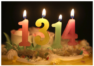 新款水晶数字蜡烛 生日蛋糕工艺蜡烛创意生日派对蜡烛带托盘