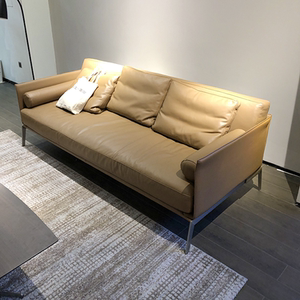 普术家具凯亚沙发客厅组合简约现代简易北欧真牛皮小户型沙发正品