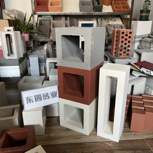 清水空心砖装饰多孔孔洞砖混凝土砌块网红透光水泥砖东四砖业