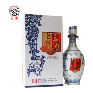 三沟老窖雪兰52度500ml*1瓶浓香型白酒