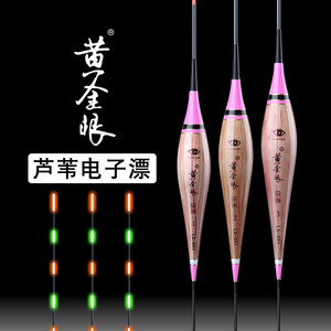 黄金眼芦苇日夜两用电子浮漂灵敏混养轻口黑坑无影夜光漂旗舰正品