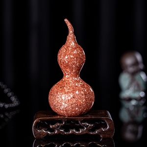 云南斑铜葫芦金属工艺品纯手工招财安宅家居客厅玄关风水装饰品