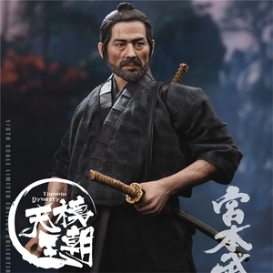天模 poptoys ex037 1/6 宫本武藏 真田广之 西部世界 可动人偶