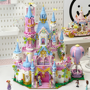 2024新款女孩系列温莎公主城堡积木过家家拼装玩具6-12岁别墅拼图