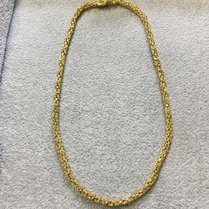 2/26 乌努家k18 黄金项链 42.cm 17.1g