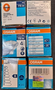 OSRAM欧司朗468606570调光MR16卤素灯杯20W35W50W10243660度GU5.3