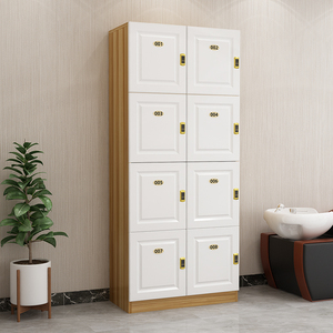 密室储物柜浴室更衣柜美容院美发店洗浴中心员工更衣柜存包实木柜