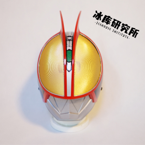 【冰库研究院】假面骑士faiz  3d头盔打印 可穿戴1:1cosplay定做