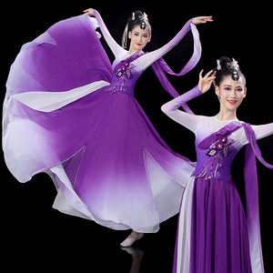 00七七201410086淘宝纱裙女古典跳舞白色网纱半身裙720度大摆舞蹈裙