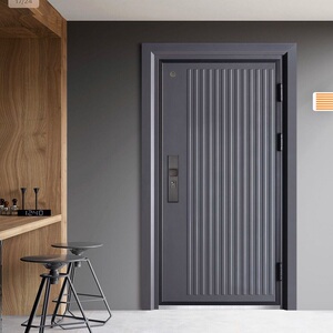 欧派木门 防盗门意式卡门系列 金刚防爆锁入户门