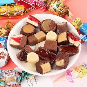 俄罗斯巧克力水果夹心糖