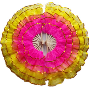 木兰金银扇木兰扇太极扇功夫扇响扇表演扇应美凤老师用扇3人付款11