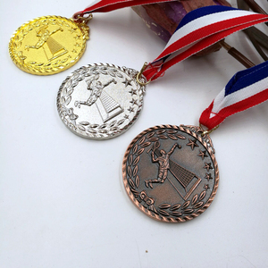 定做定制俱乐部学校网球比赛奖牌 挂牌奖章制作金牌金属金银铜牌