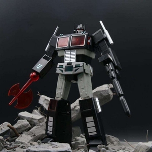 te擎天柱 te01黑色暗黑天灾 紫色镜像 变形玩具 全新现货 无售后