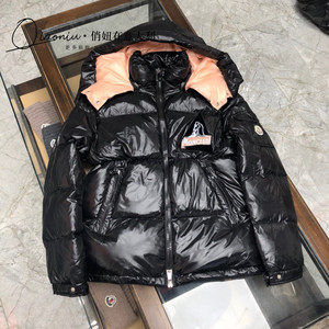 正品代购moncler/蒙口21秋冬联名款闪电羽绒服经典连帽男女外套