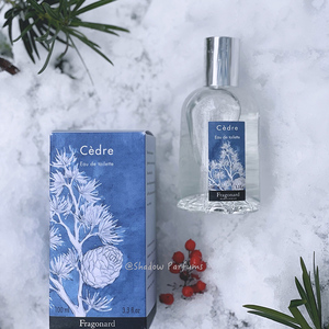 fragonard花宫娜 雪松cedre 木质 清冽 淡香水edt 法国