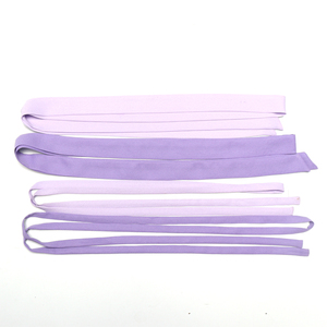 20流行色紫色黑色藏蓝优质雪纺腰带细长条围巾造型飘带发带可定制