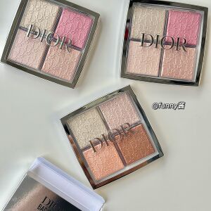 现货日本dior迪奥后台四色高光腮红修容盘004rose gold 002glitz