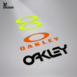 006人付款淘宝oakley/欧克利单板滑雪雪板贴头盔汽车雪镜滑板防水镂空