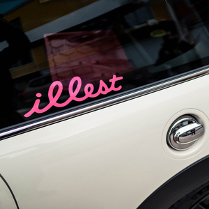 illest车贴