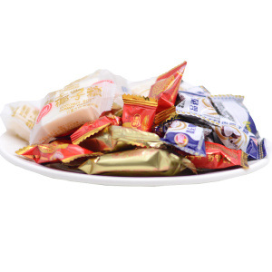 海南特产品香园椰子糖椰子糕椰子喜糖什锦糖500g 椰子味糖果