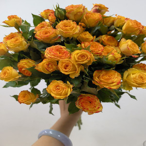 多头泡泡玫瑰鲜花浪漫爱人蔷薇小玫瑰花水养花束同城速递生日礼物